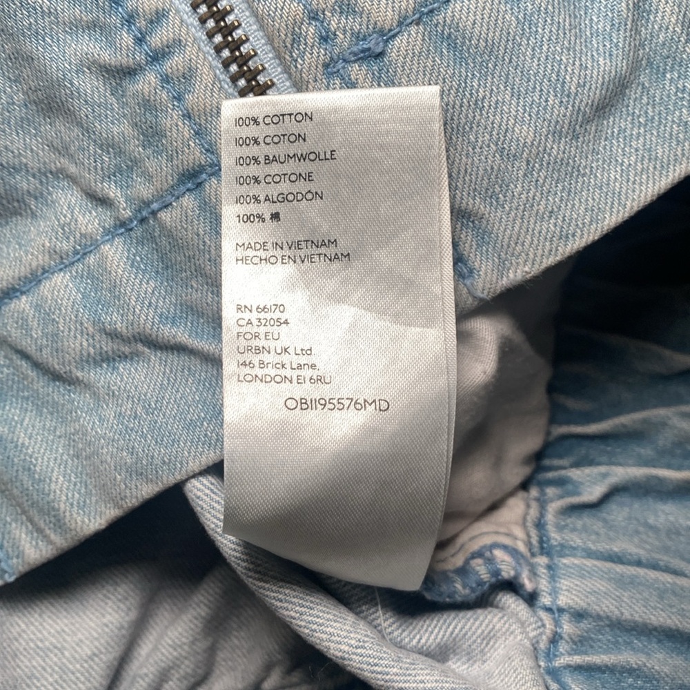 NWT Urban Outfitters Harrington Denim Jacket - Picture 8 of 9